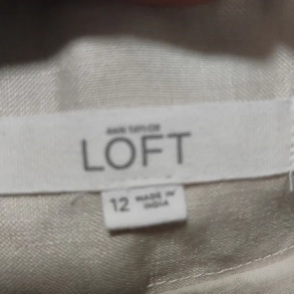 Linen Embroidered Riviera Shorts 12 IKAT Lips 👄 All Over Print - Picture 9 of 12